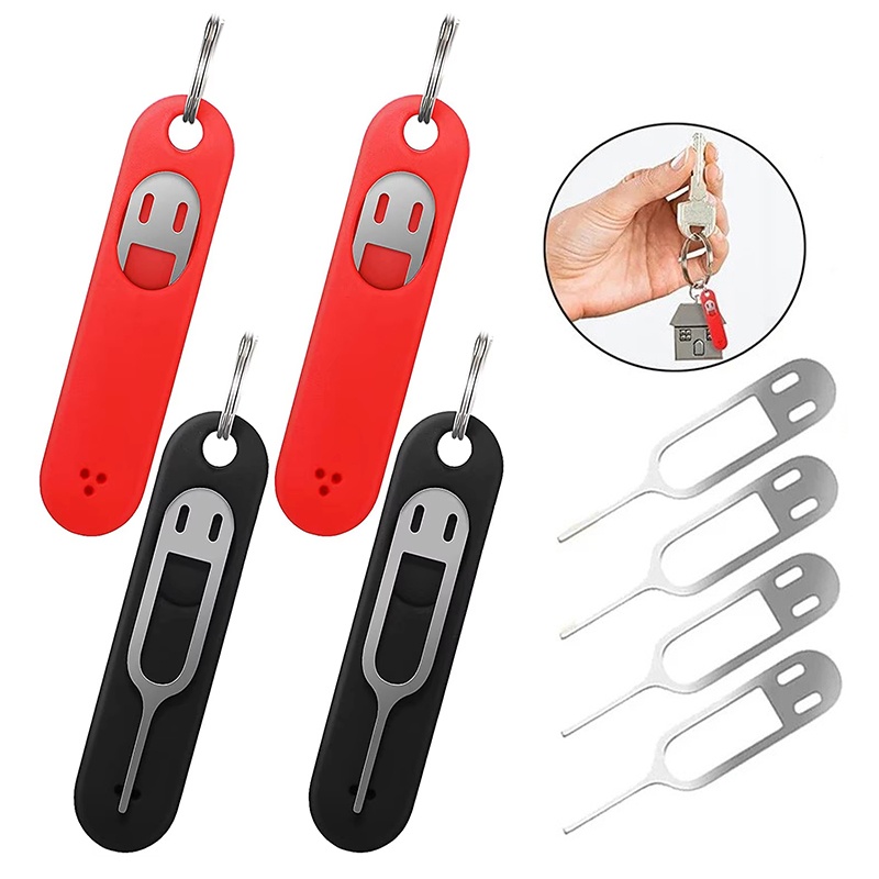 Phone Opening Tool - 1/3/5個セット SIMカードイジェクトピン SIMカードトレイ開口ツール ニードルオープナー イジェクター iPhone、Xiaomi、Realme、OPPO携帯電話用