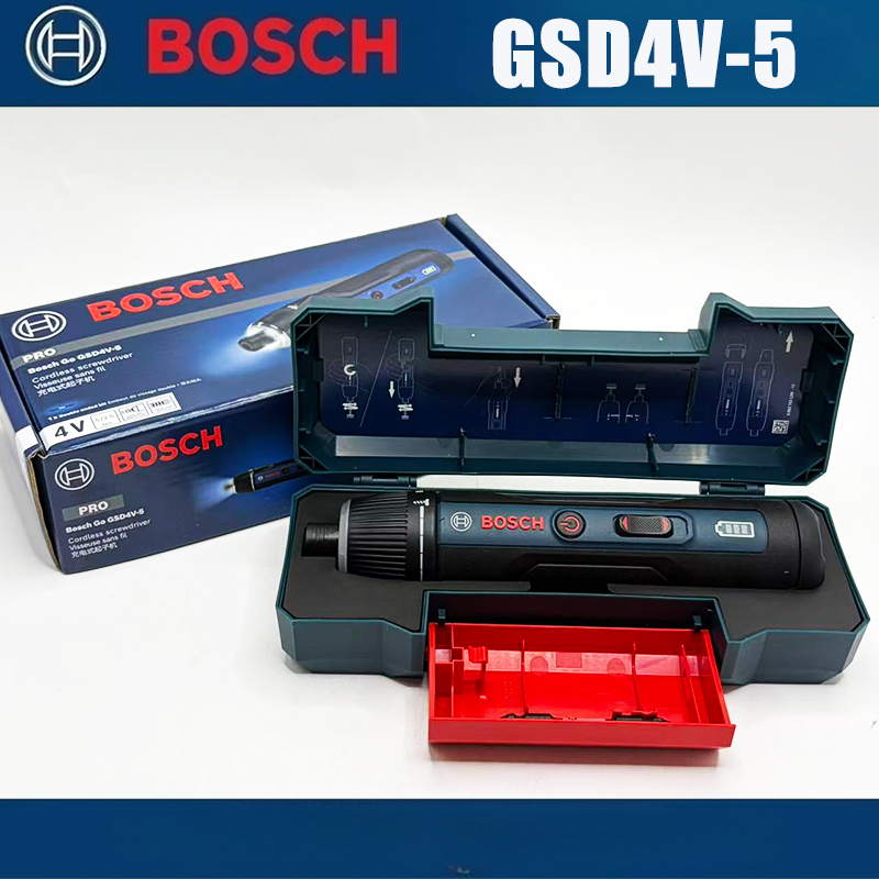 Electronics Repair Tools - ボッシュ GSD4V-5 3.6V コードレス電動ドライバー。精密ドライバーで、コンパクトな設計により、電子機器の修理やDIYの組み立て作業に最適。