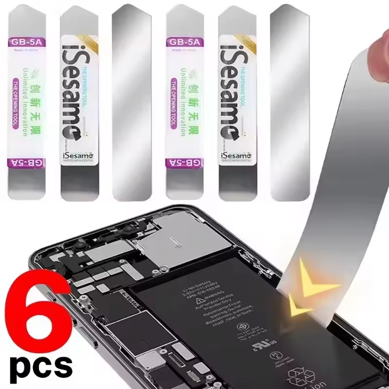 1-6 個の金属製フラットソフトブレードバールこじ開け修理キ - Phone Opening Tool のレビューと価格