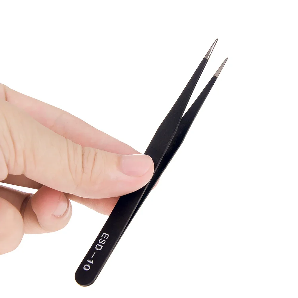 ステンレス鋼の精密ピンセット,esd帯電防止修理ツール,はん - Electronics Repair Tools のレビューと価格
